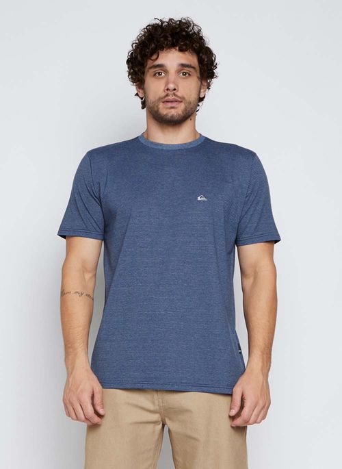 Camiseta Quiksilver M/C Omni Stripe Marinho