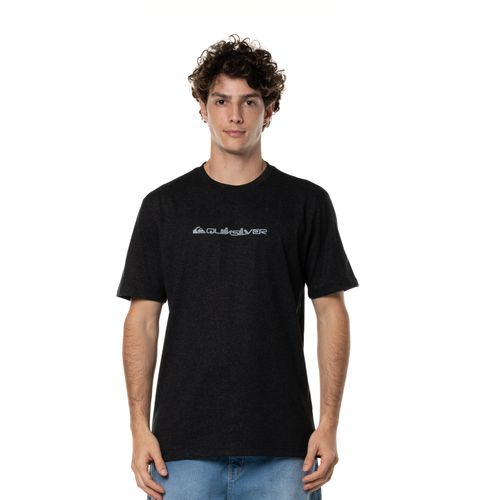 Camiseta Quiksilver M/C New Omni Preto Mescla