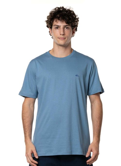 Camiseta Quiksilver M/C Embroidery Colors Azul Escuro
