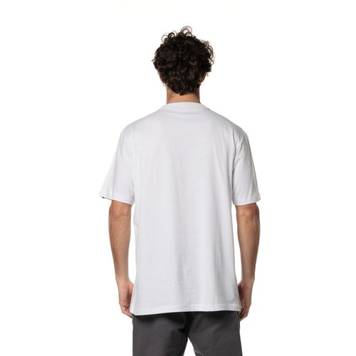 Camiseta Quiksilver M/C NEW LINES FADE BRANCO