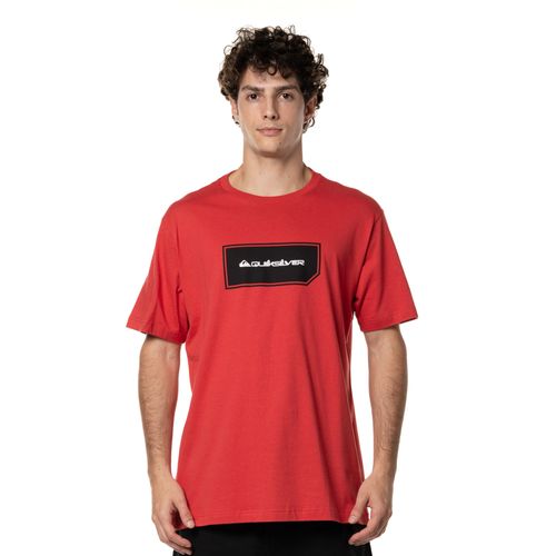 Camiseta Quiksilver M/C Omni Shape Vermelho
