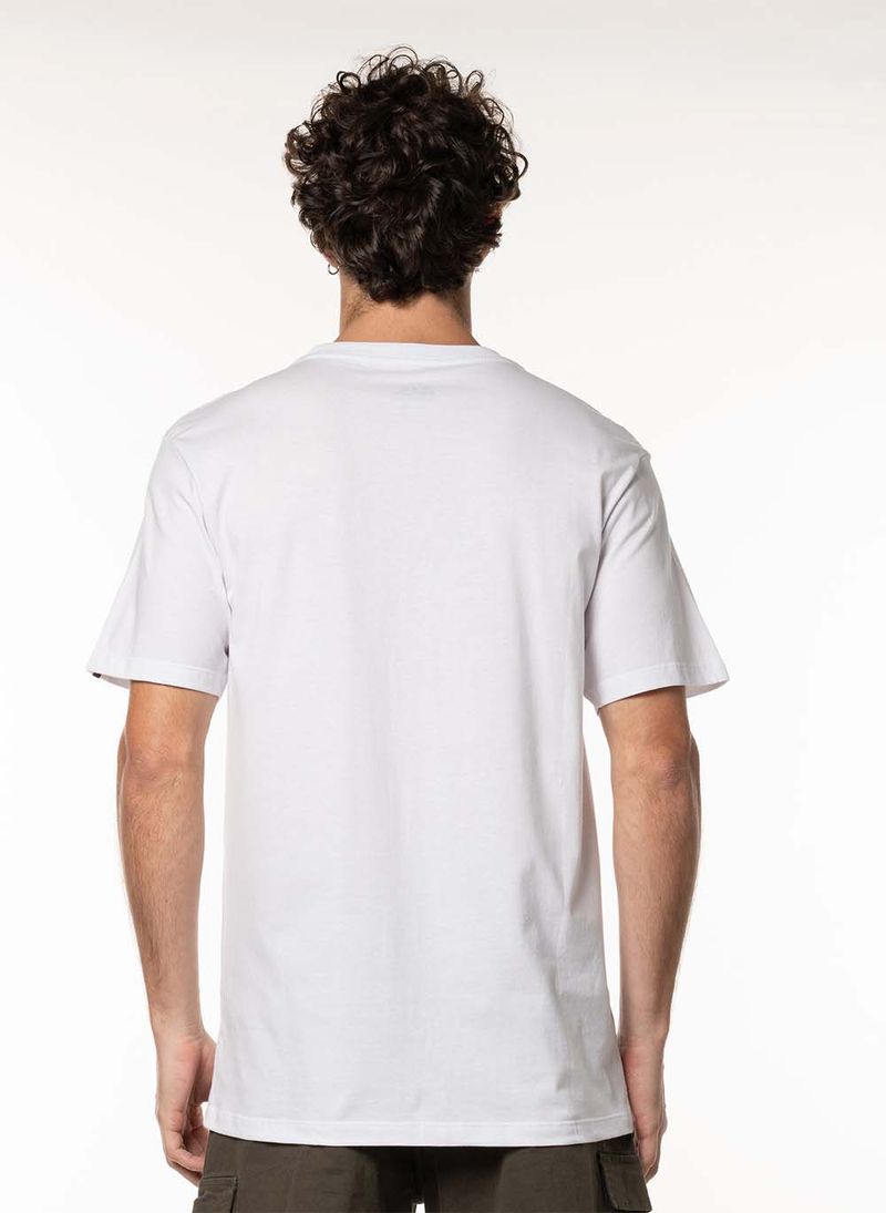 Camiseta Quiksilver M/C Hi State Of Mind Branco. Camiseta Quiksilver M/C Hi State Of Mind Branco.