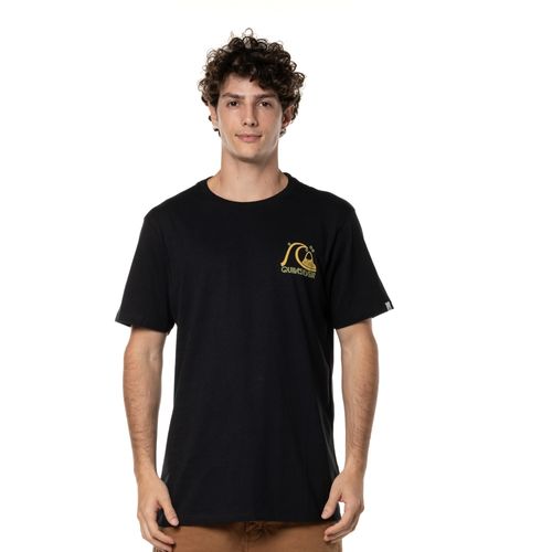 Camiseta Quiksilver M/C Island Cap Preto