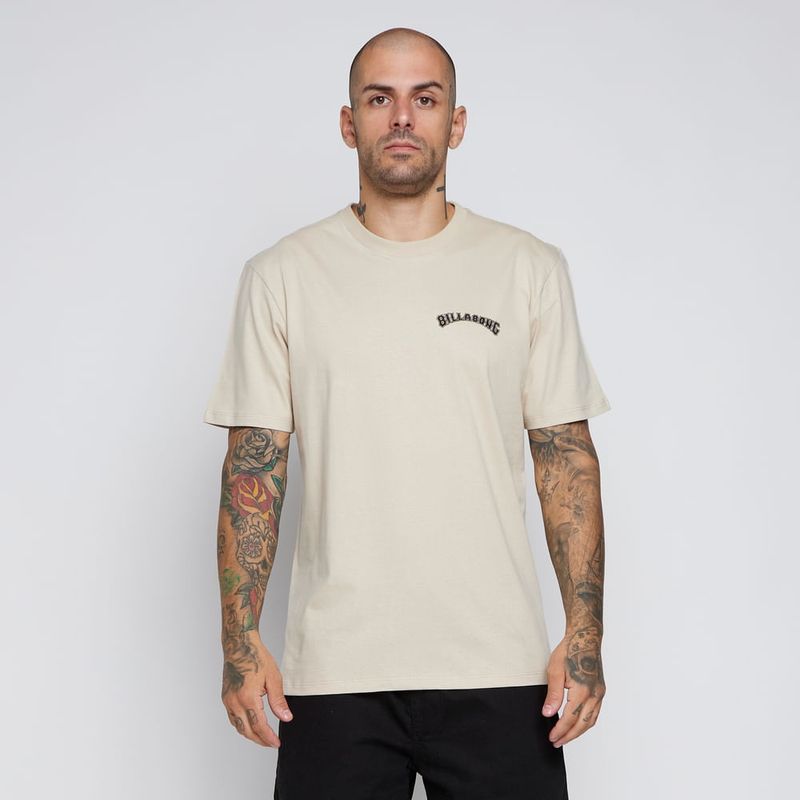 CAMISETA-M-C-ARCH-WAVE-II-Areia-Areia-P