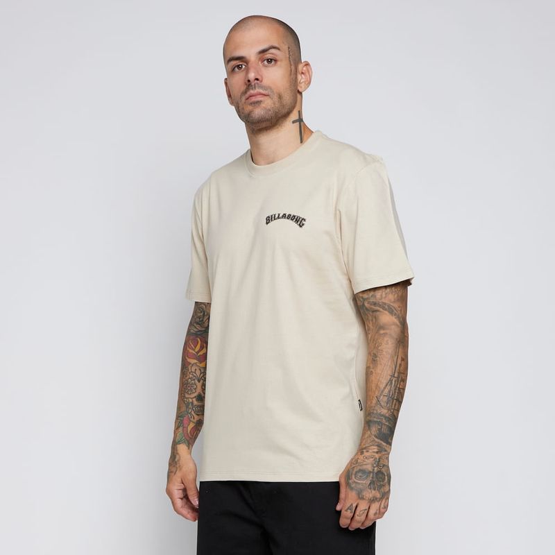 CAMISETA-M-C-ARCH-WAVE-II-Areia-Areia-P