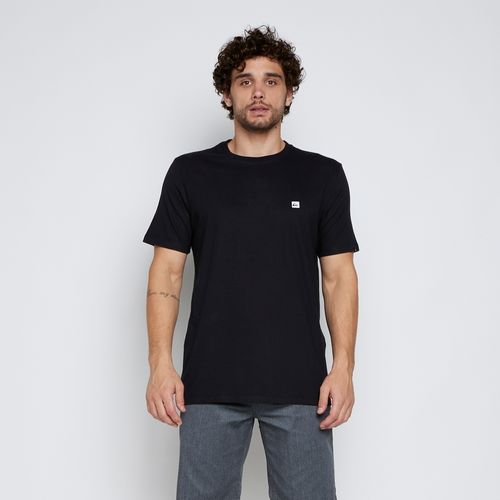 Camiseta Quiksilver M/C Transfer Square Preto