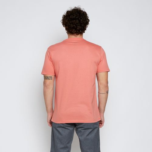 Camiseta Quiksilver M/C Transfer Square Color Vermelho Claro