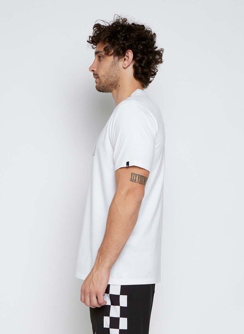 Camiseta Quiksilver M/C Rain Check Branco