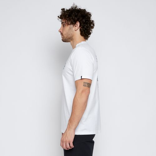 Camiseta Quiksilver M/C Restin And Relaxing Branco