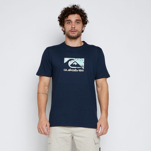 Camiseta Quiksilver M/C Quik Island Marinho