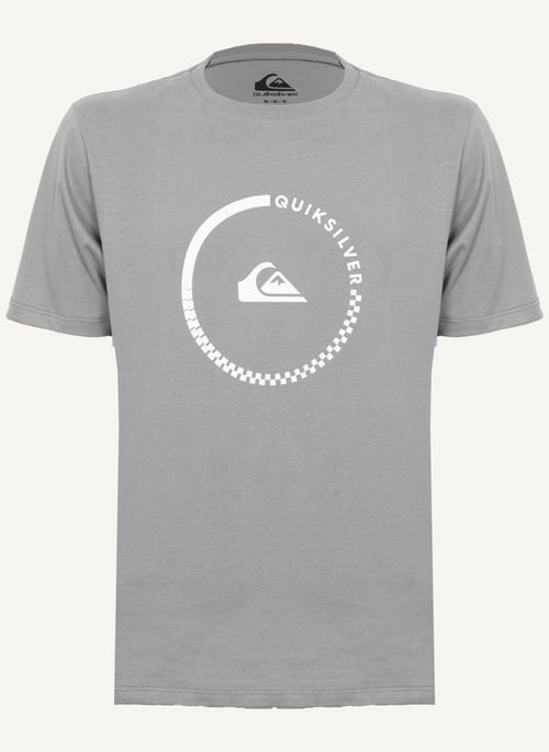 Camiseta Quiksilver M/C Circle Cinza