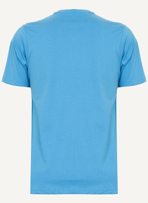 Camiseta Quiksilver M/C Squared Up Azul Claro