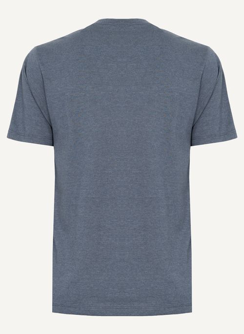 Camiseta Quiksilver M/C Circle Up Azul Mescla