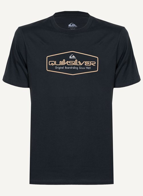 Camiseta Quiksilver M/C Omni Lock Up Preto