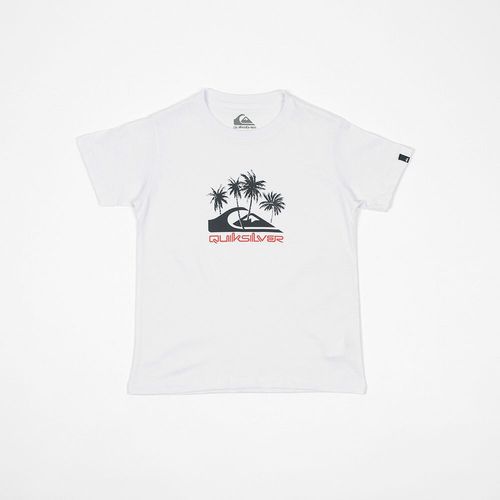 Camiseta Quiksilver M/C Baikadam Kd Branco