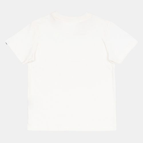 Camiseta Quiksilver M/C Warp Drive Kd Snow White