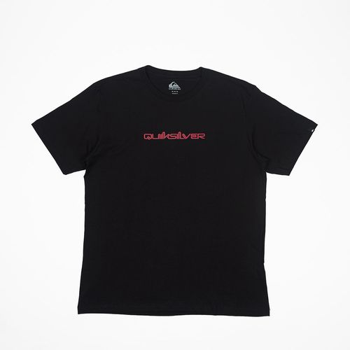 Camiseta Quiksilver M/C Omni Font Ps Preto