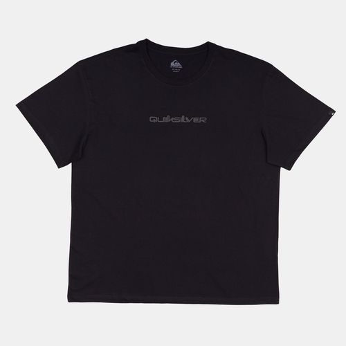 Camiseta Quiksilver M/C Omni Font Ps Preto