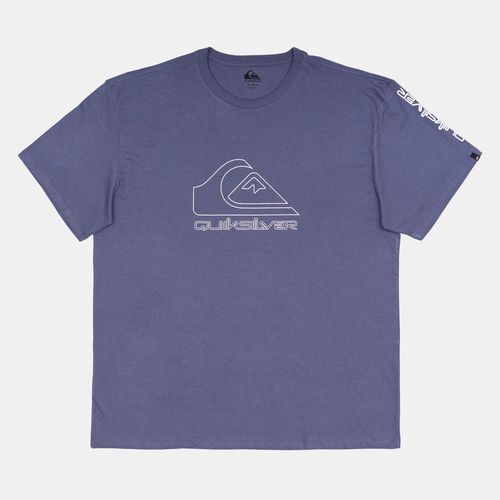 Camiseta Quiksilver M/C New Tour Ps Azul Escuro