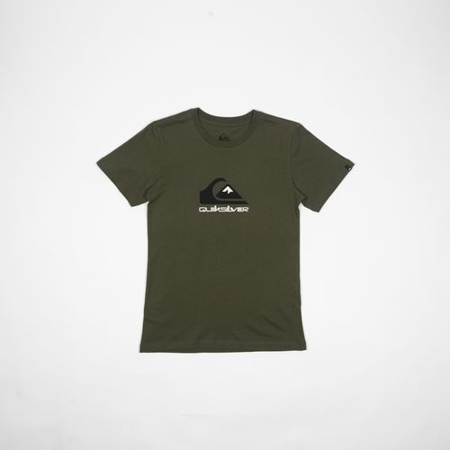 Camiseta Quiksilver M/C Full Logo Tn Verde Militar