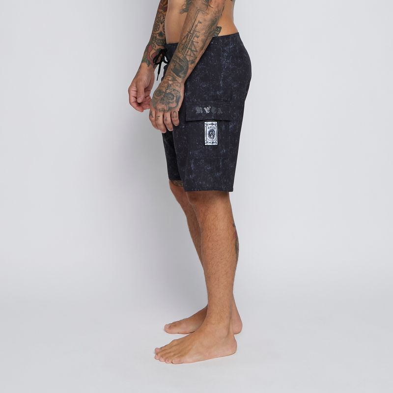 Boardshort-Rvca-Benj-Skull-18--Preto-Preto-38