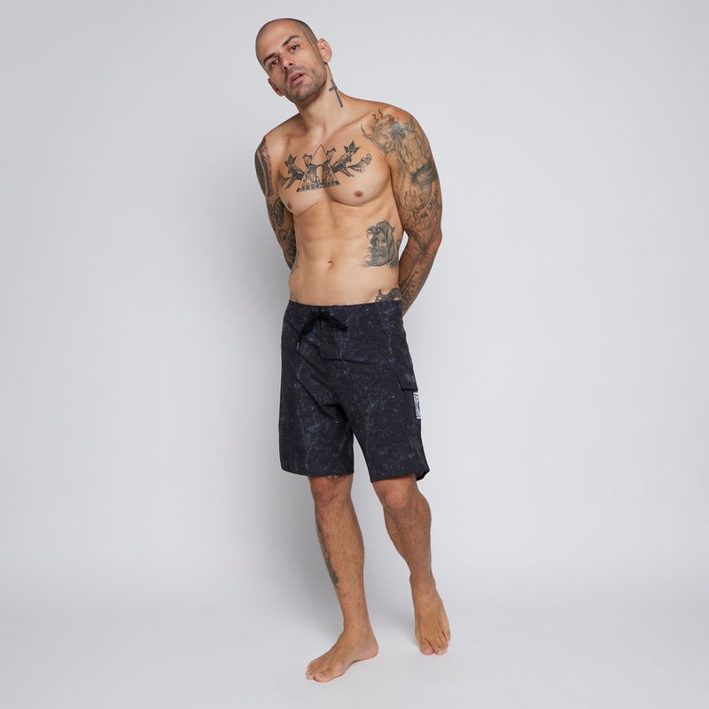Boardshort-Rvca-Benj-Skull-18--Preto-Preto-38