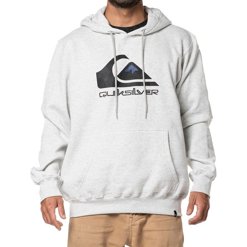 Moletom-Quiksilver-Fech-Full-Logo-280G-Cinza-Claro-Mescla-P
