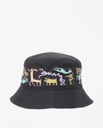 Chapeu-Billabong-Jam-Reversible-Bucket-Military-Black