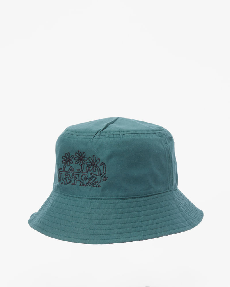 Chapeu-Billabong-Jam-Reversible-Bucket-Military-Black