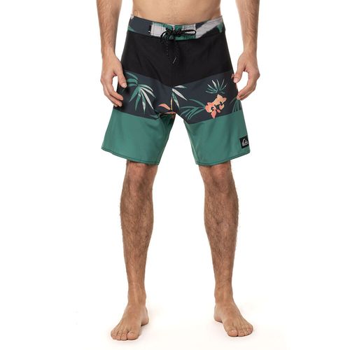 Boardshort Quiksilver Everyday Panel Jungle 18 Preto