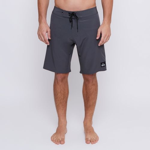 Boardshort Quiksilver Flat Kaimana 20 Cinza