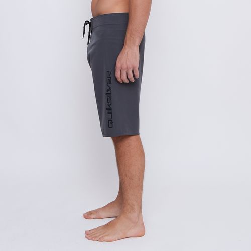 Boardshort Quiksilver Flat Signature 21 Cinza