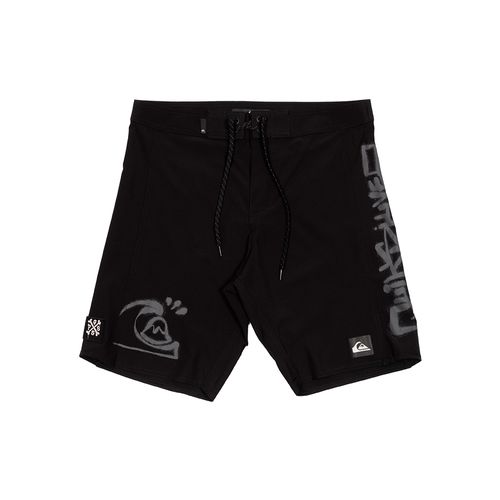 Boardshort Quiksilver Scooby Bouble Preto
