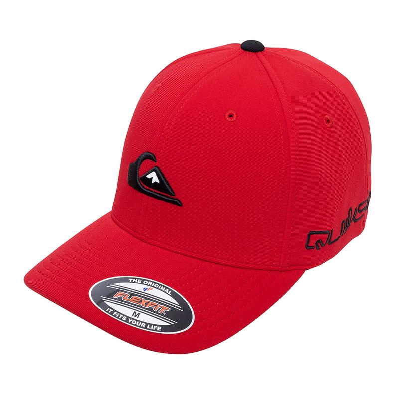Bone-Quiksilver-Emb-Solid-Color-Red-Red-P