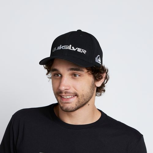 Boné Quiksilver Gradient Type New Wave Black