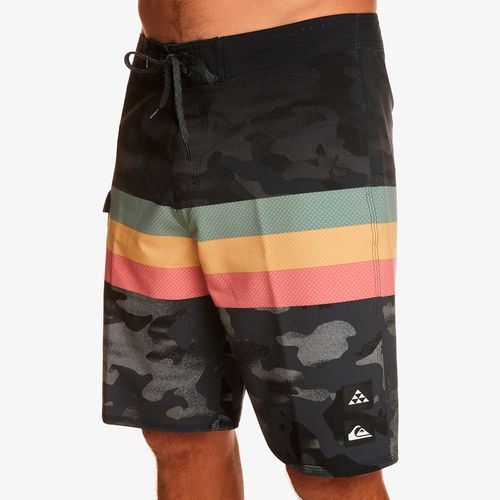 Boardshort Quiksilver Surfsilk Hawaii Stripe 20 Black