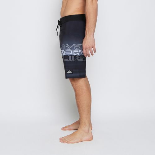 Boardshort Quiksilver Everyday Word Block 21 Preto