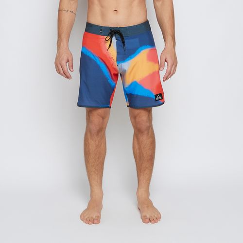 Boardshort Quiksilver Everyday Wave Days Scallop 18 Laranja