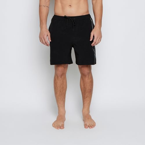 Boardshort Quiksilver Flat Vert 19 Preto
