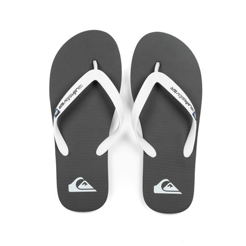 Chinelo Quiksilver Molokai Bicolor Preto/Branco