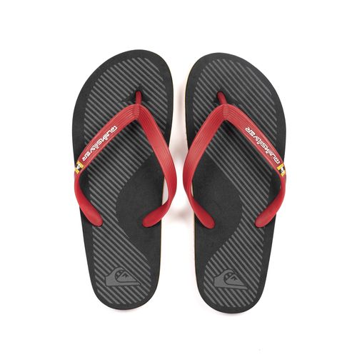 Chinelo Quiksilver Molokai Haleiwa Core Preto