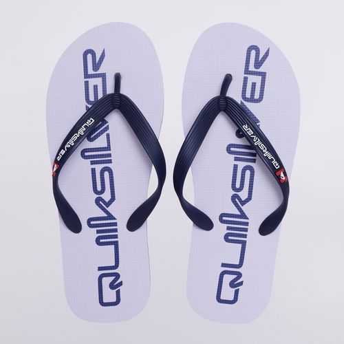 Chinelo Quiksilver Molokai New Omni Branco/Marinho