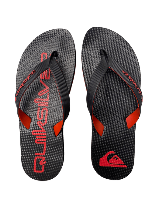 Chinelo Quiksilver Layback Rubber Ocean Vermelho