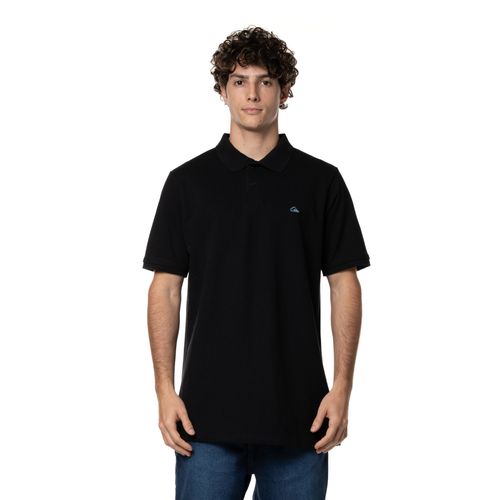 Polo Quiksilver M/C Embroidery Piquet Preto