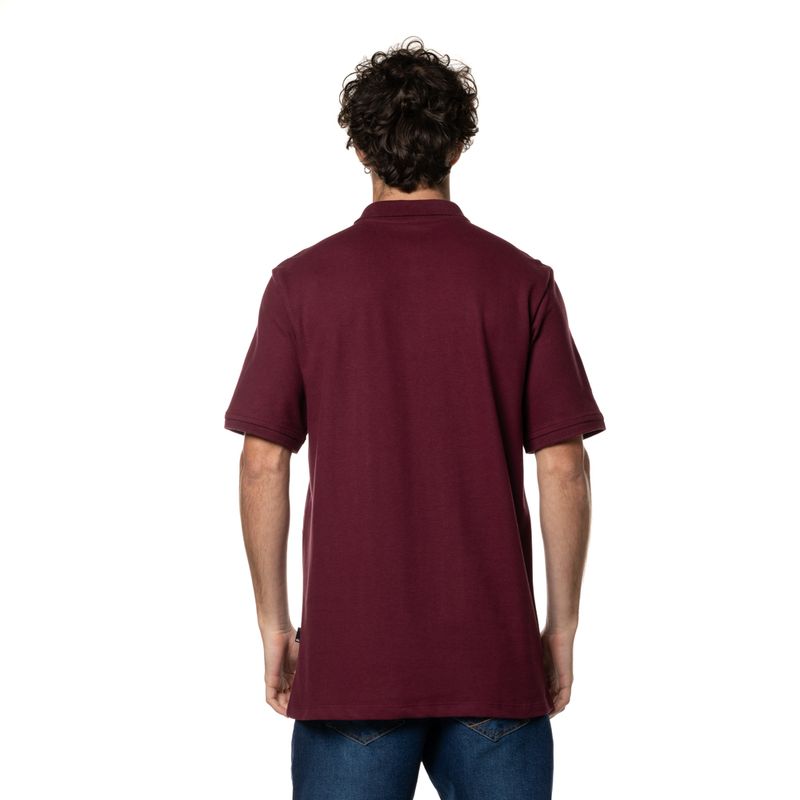 Polo-Quiksilver-M-C-Embroidery-Piquet-Vinho-P