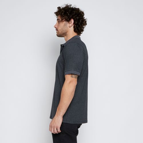 Polo Quiksilver M/C Stripe Preto