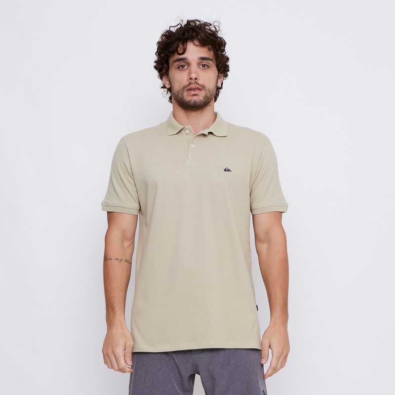Polo-Quiksilver-M-C-Embroidery-Piquet-Caqui-Caqui-P
