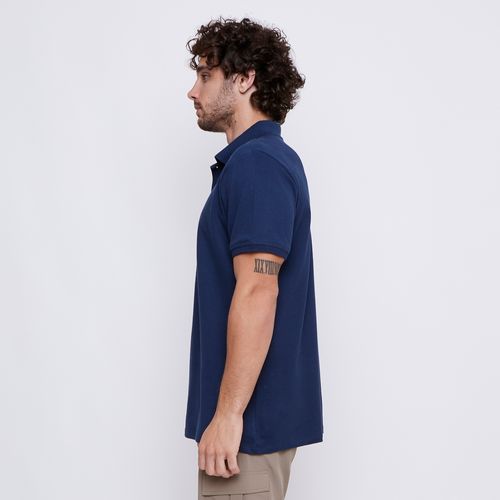 Polo Quiksilver M/C Embroidery Piquet Marinho