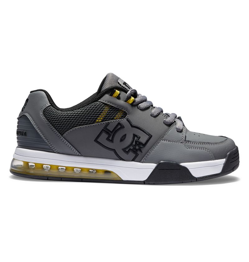 Tenis-DC-Shoes-Versatile-Imp-Grey-Yellow-GREY-YELLOW-41
