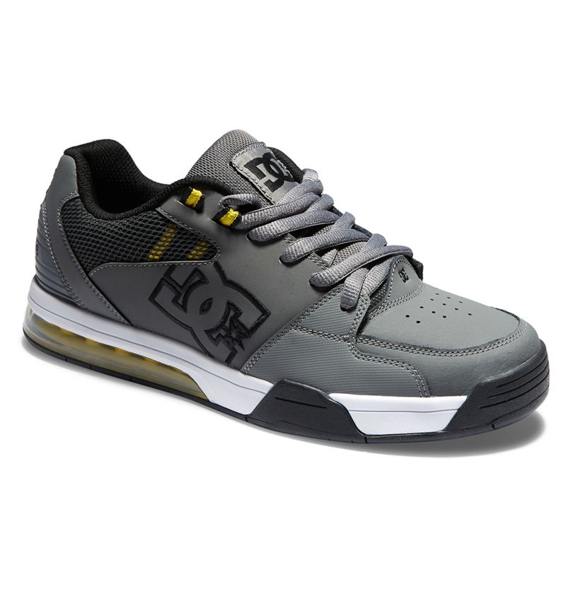 Tenis-DC-Shoes-Versatile-Imp-Grey-Yellow-GREY-YELLOW-41